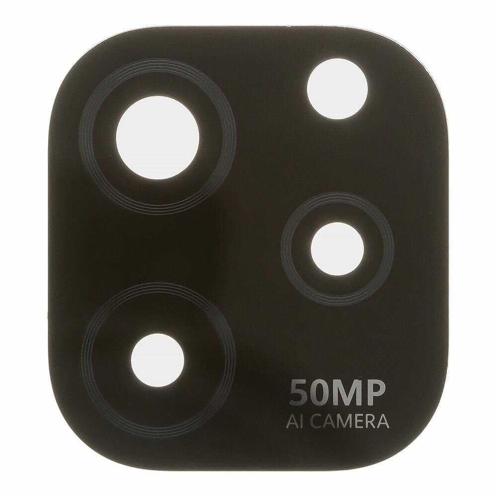 Стекло задней камеры для Huawei Nova Y61 (EVE-LX9N) (без рамки), черный