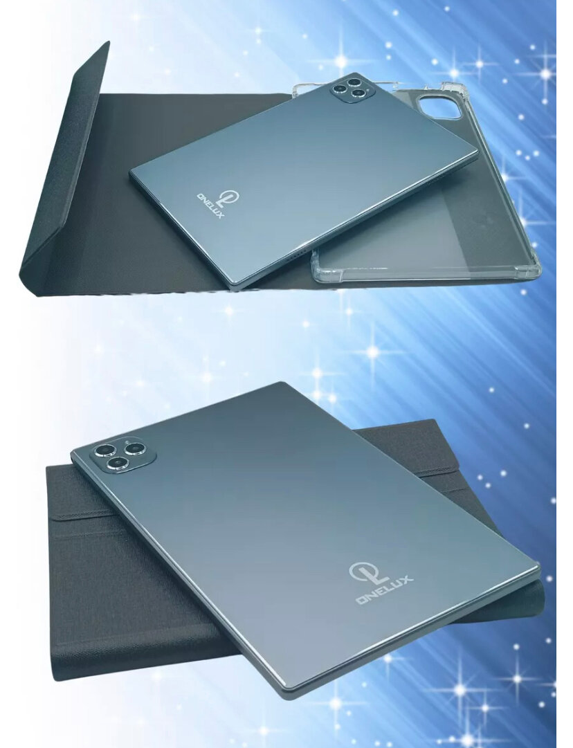 Планшет ONE LUXE A20 PRO 8/256GB / планшет для работы и игр/ Серый/Зеленый/фиолетовый