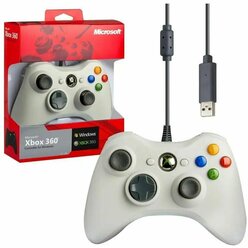 Геймпад / джойстик для игровой приставки Xbox 360 и ПК (Windows) / мультиплатформа / проводной