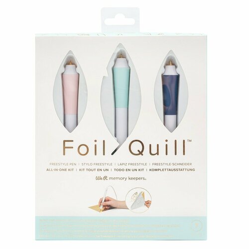 фото Набор для ручного фольгирования"foil quill freestyle pen all-in-one" с терморучками #661095 american crafts 10 х 25 х 3 см