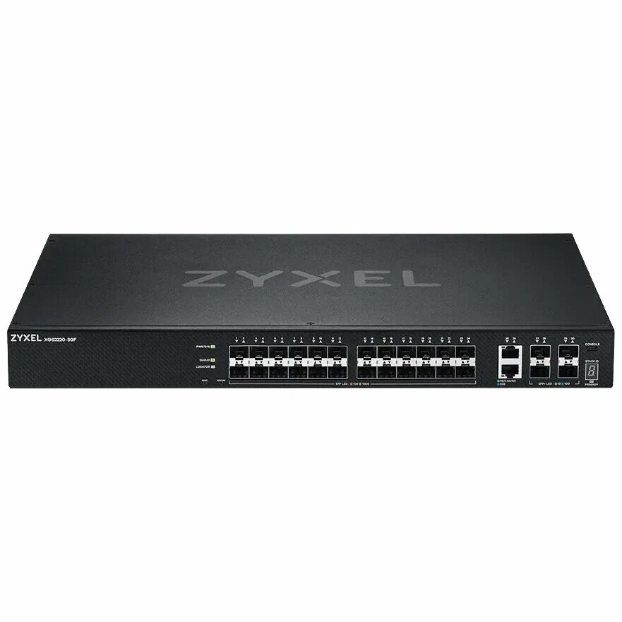 Коммутатор ZYXEL rack 19", 24xSFP, 2xRJ-45: 1/2.5/5/10G, 4xSFP+ - фото №2