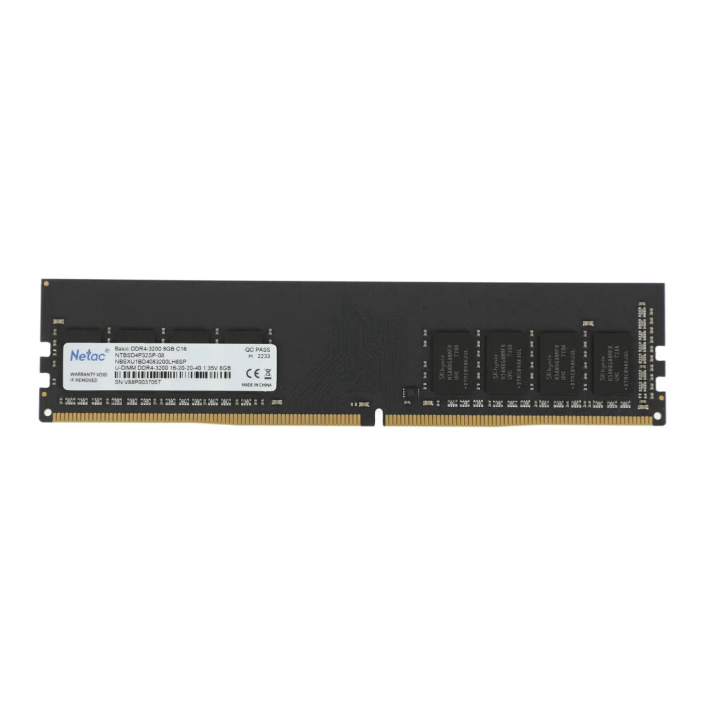 Оперативная память Netac Basic DDR4-3200 8GB