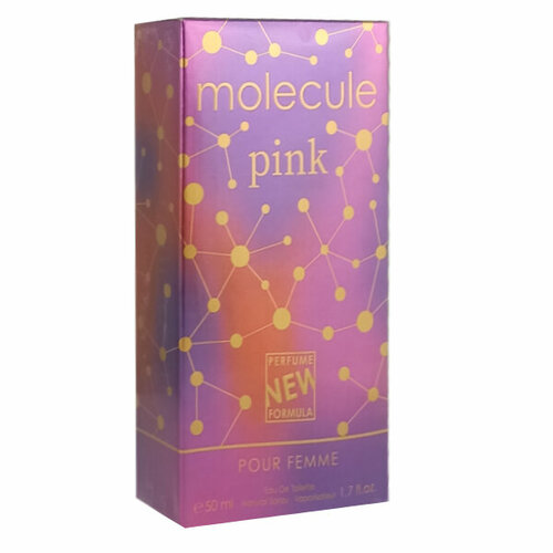 Парфюмерия XXI века Женский Molecule Pink Туалетная вода (edt) 50мл парфюмерия xxi века мужской molecule blue label туалетная вода edt 100мл