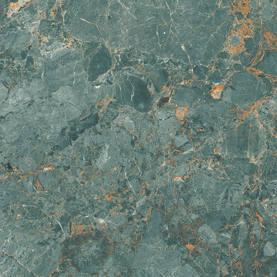 фото Maestro Aqua Керамогранит зеленый 60x60 Полированный