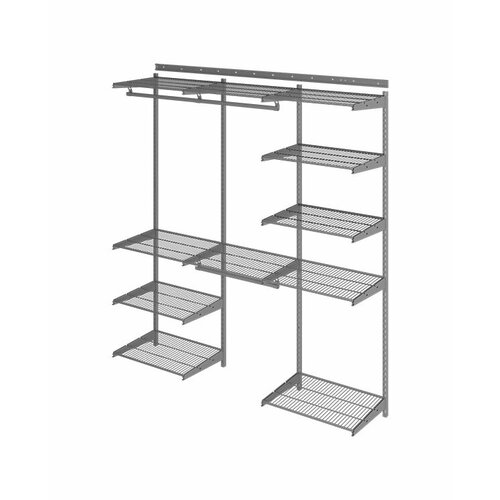 Гардеробная система практик G-180 Max Графит 205x195x45 см.