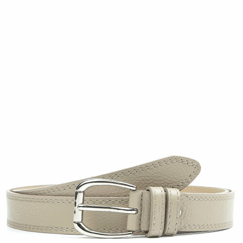 фото Ремень fabretti, размер 120, бежевый