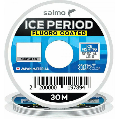 фото Леска salmo ice period fluoro coated 0.08 30м