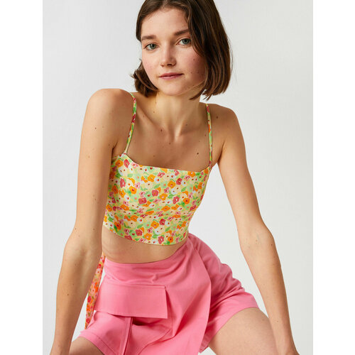 фото Топ koton, размер 38, зеленый