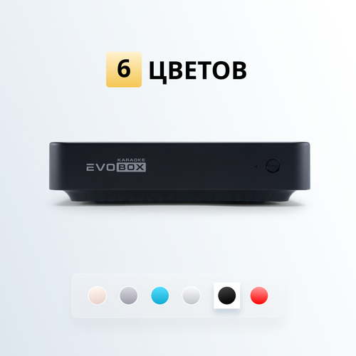 Система караоке Studio Evolution Evobox black система караоке studio evolution evolution pro 2 черный