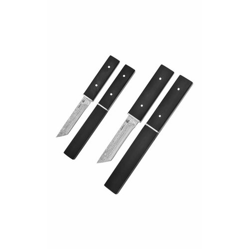 Туристический нож, в японском стиле TANTO черный, длина лезвия 10 см