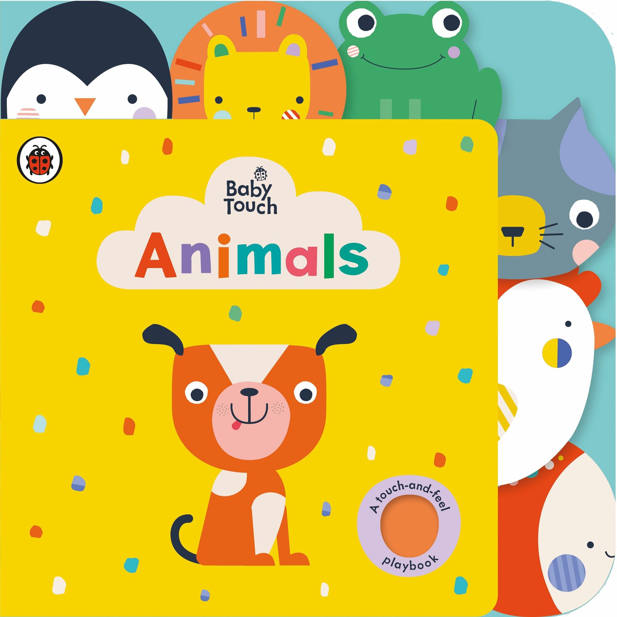 "Baby Touch: Animals. Board book" мелованная - фото №5