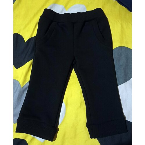 фото Брюки , размер 86, черный kira37