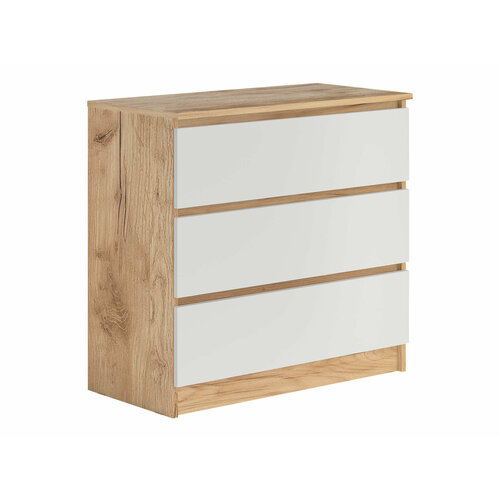 Комод Петровская мебель Охта Лайт Дуб Вотан Белый 5500₽