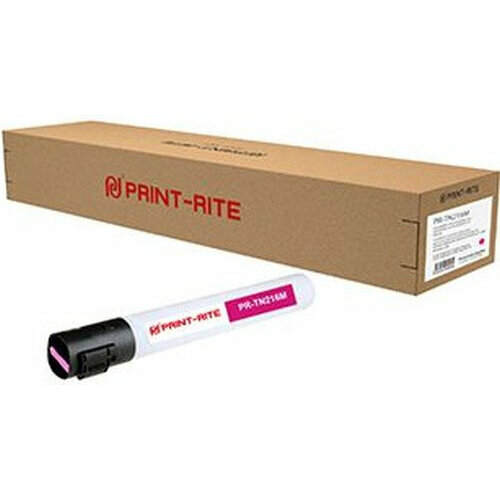 Картридж лазерный Print-Rite TFK481MPRJ PR-TN216M TN216M пурпурный картридж tn216m tn319m a11g351 a11g350 для konica minolta 26k magenta compatible совместимый