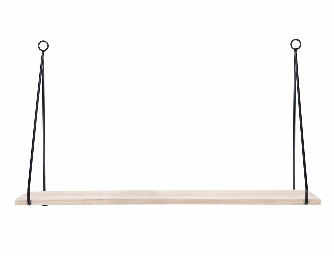 фото Настенная полка вандер, дерево, металл, 50х15 см, Koopman International HZ1911440