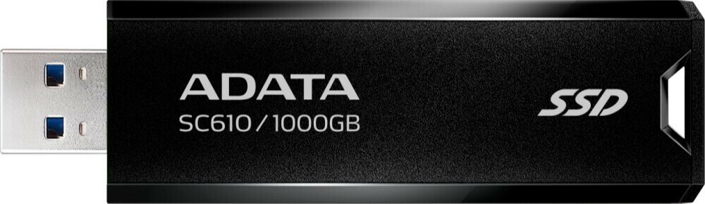 Внешний жесткий диск A-Data SC610-1000G-CBK/RD