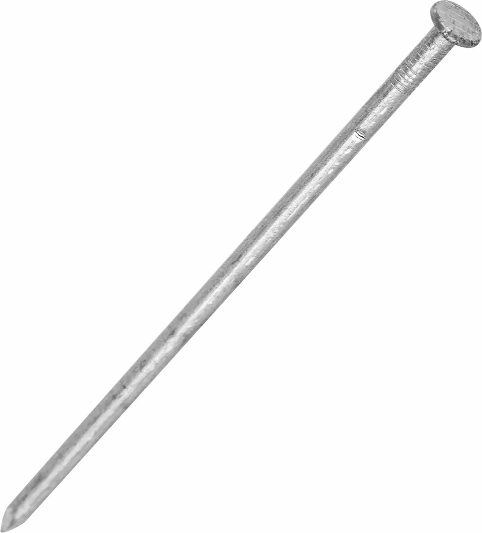 фото Гвозди строительные 5x150 мм, оцинкованные, 5 кг