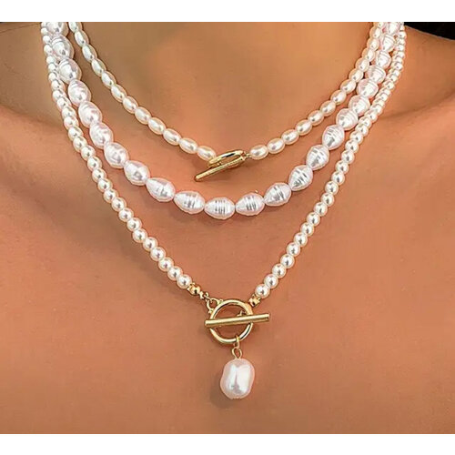 Колье VALERON, белый