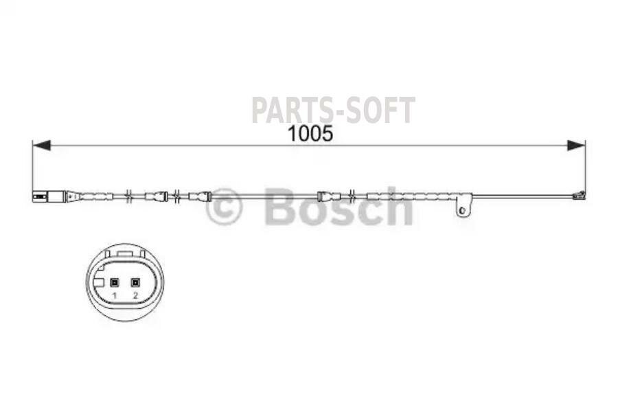 Датчик Износа Тормозных Колодок Bmw X5 (E70 F15 F85) X5 M X6 (E71 E72 F16 F86) Передний Bosch Bosch арт. 1987473521