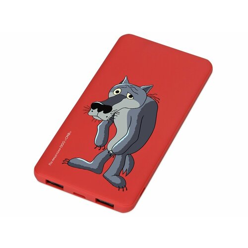 Внешний аккумулятор Жил-был Пес 5000 mAh красный 4306₽