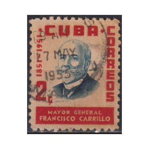 Почтовые марки Куба 1955г. Генерал-майор Ф. Каррильо Военные U