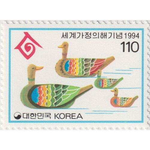 Почтовые марки Южная Корея 1994г. Международный год семьи Утки, Птицы MNH почтовые марки южная корея 1994г международный год семьи утки птицы mnh