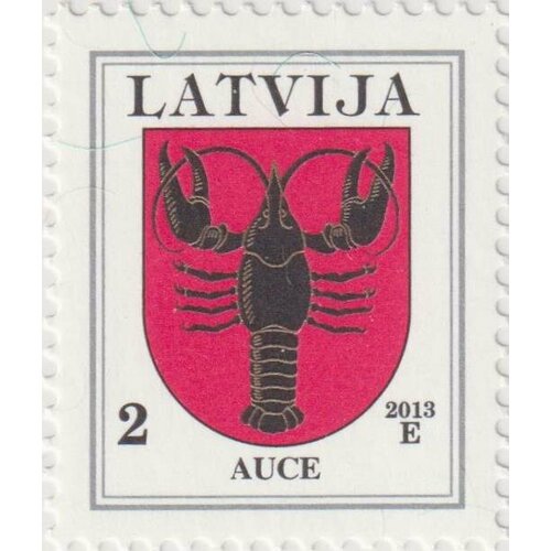 Почтовые марки Латвия 2013г. Гербы Латвии - Ауце Гербы MNH