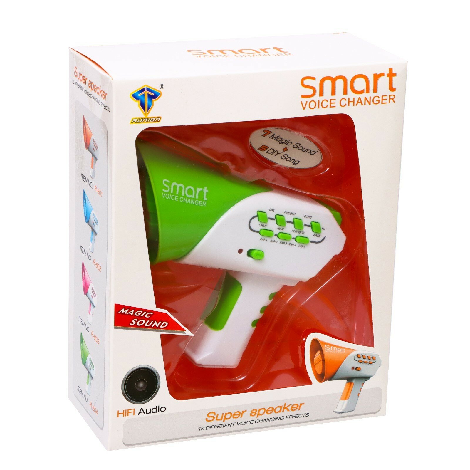 Мегафон Smart, с функцией изменения голоса, цвет зелёный — фото 5