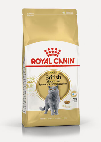 Изображение товара Royal Canin British Shorthair Adult сухой корм для кошек породы Британская короткошёрстная 4кг