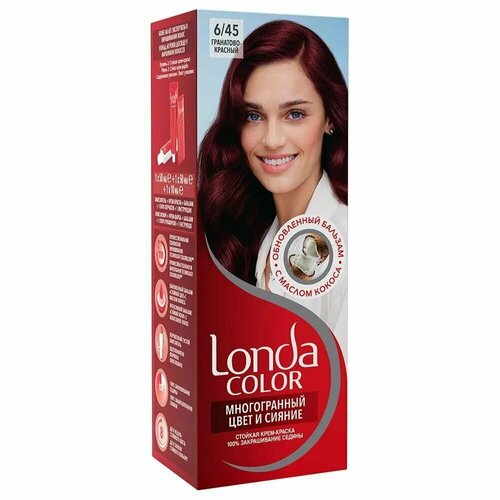 Londa color 6/45 гранатово-красный краска для волос