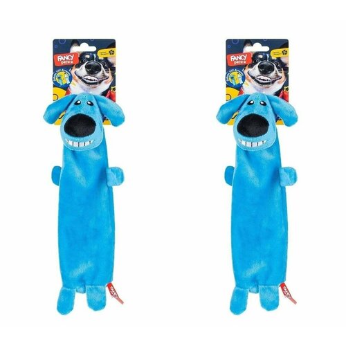 Fancy Pets Игрушка для собак Собака Хрустик, 29 см, 2 шт игрушка для ванны fancy веселые утята 4 штуки