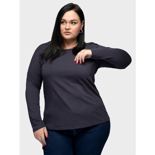 Лонгслив MixFix, размер 8XL, серый plus size 8xl m autumn new men