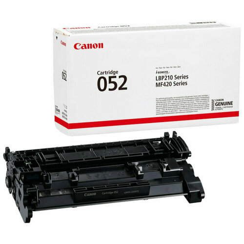 Картридж лазерный Canon Cartridge 052 (2199C002) чер. для LBP 212/214dw, 874317