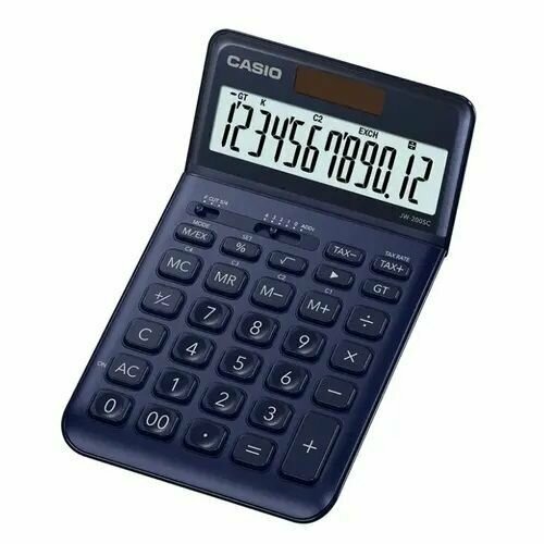 Калькулятор бухгалтерский Casio JW-200SC-NY-S-EP