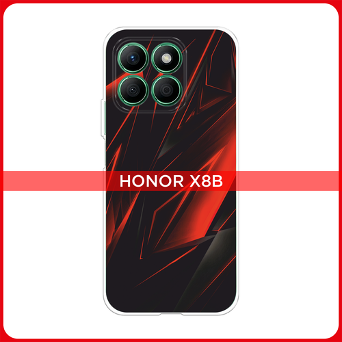 Силиконовый чехол на Honor X8B / Хонор X8B Игровой фон силиконовый чехол на honor x8b хонор x8b фон соты синие