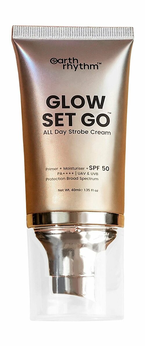 Мерцающий крем-праймер для лица / Earth Rhythm Glow Set Go All Day Strobe Cream SPF 50