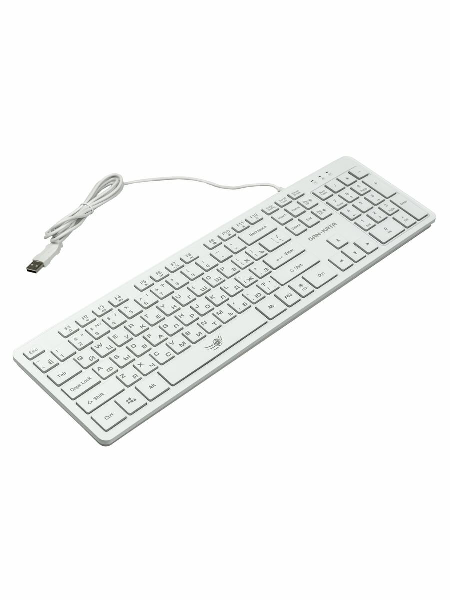 Клавиатура Dialog KGK-17U RGB LED (USB) White