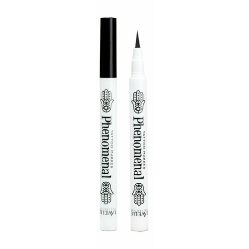 Водостойкая подводка-фломастер для глаз / 1 черный / Lavelle Collection Phenomenal Eyeliner