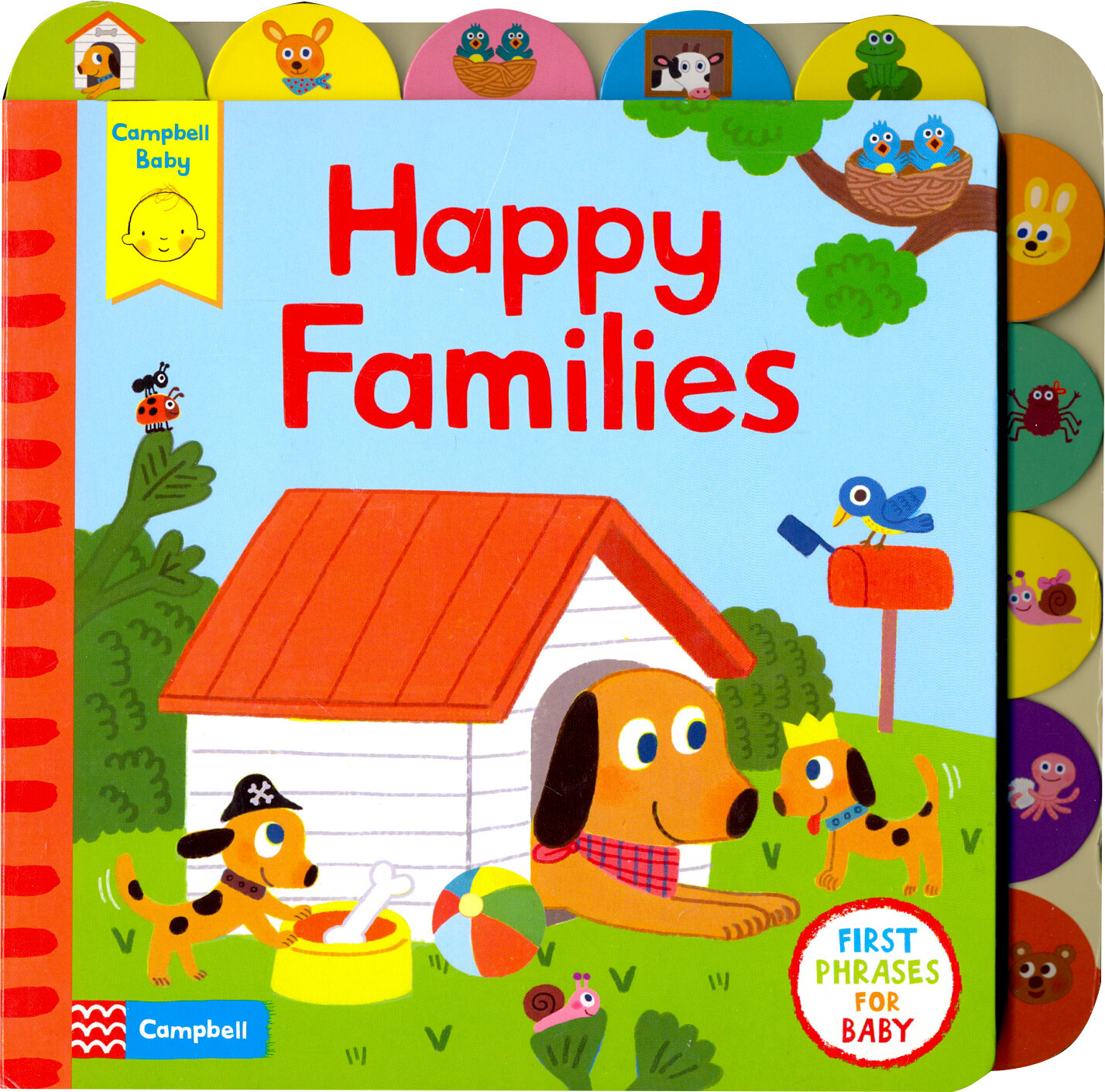 Happy Families (board bk) (Campbell Books) - фото №1