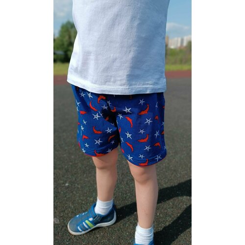 фото Шорты youlala, размер 110-116, синий