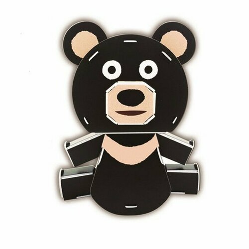 Набор для творчества создние 3D фигурки Медведь 638₽