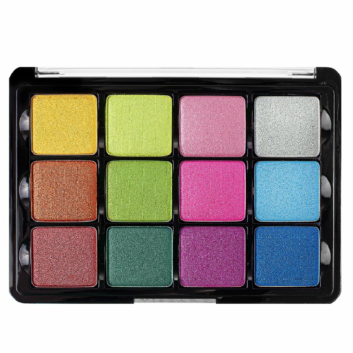 Тени для глаз в палитре Viseart Shimmer eyeshadow palette 02 Boheme Dream