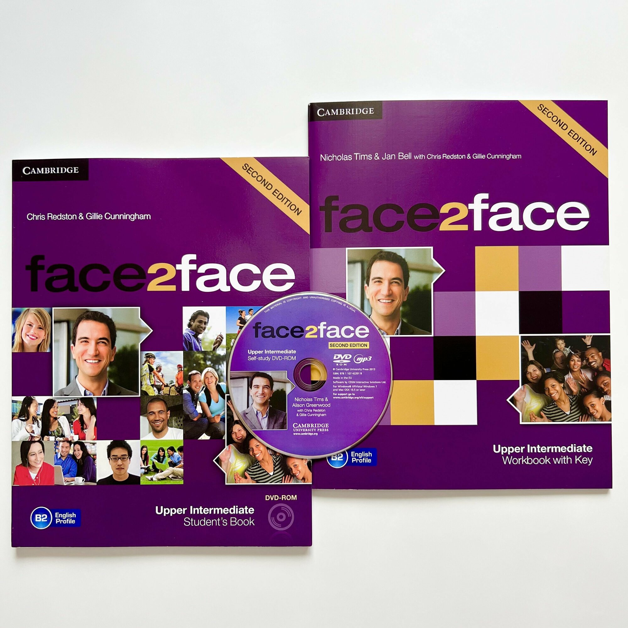 Face2face upper intermediate. Student's Book and Workbook (учебник + рабочая тетрадь)+CD диск