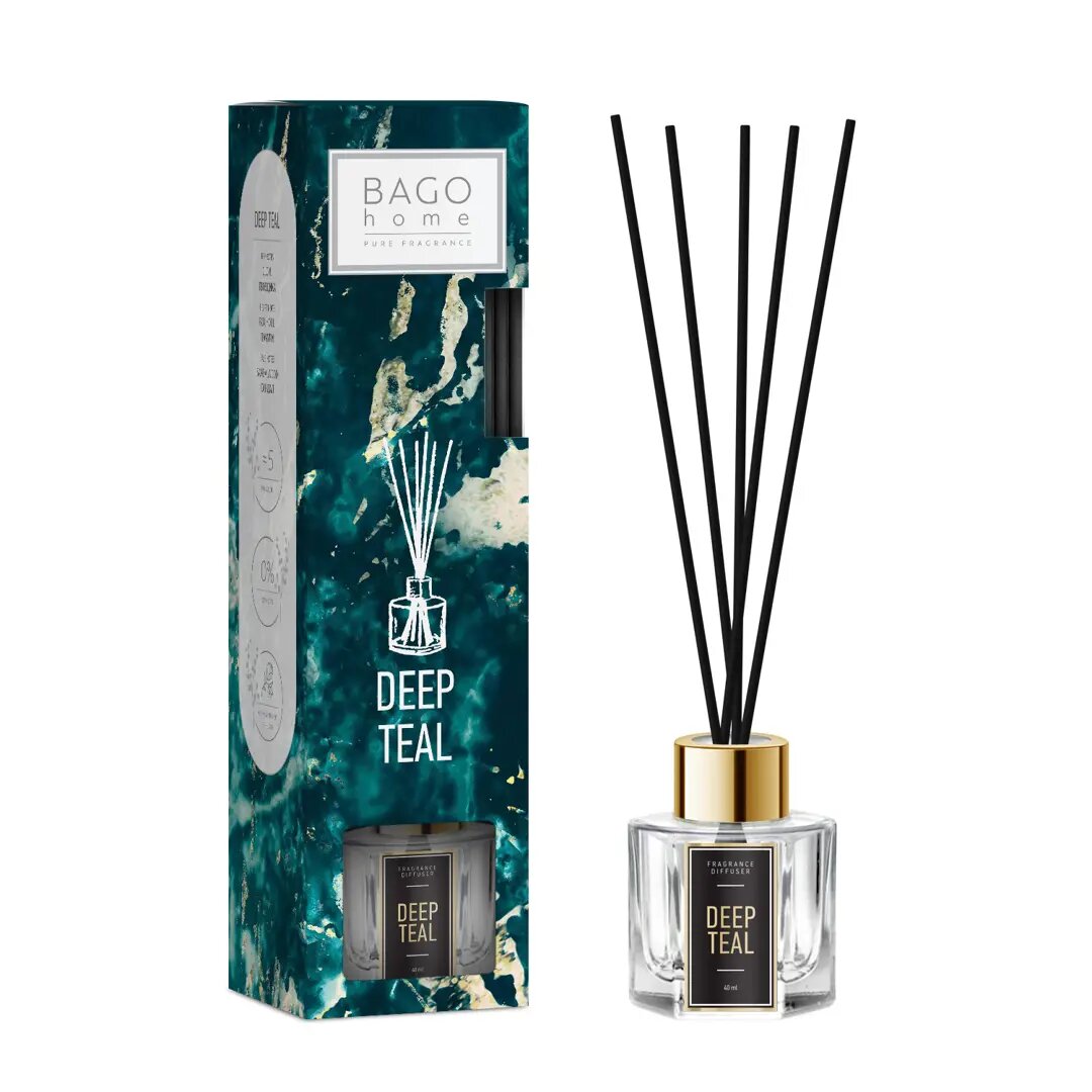 фото Ароматический диффузор Bago Home Малахитовая шкатулка 45 мл