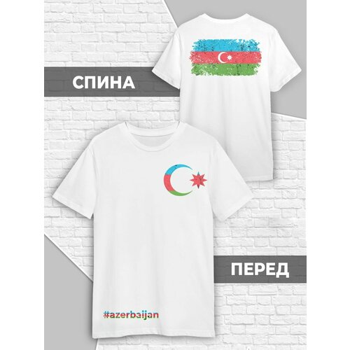 фото Футболка, размер m (46-48), белый printech