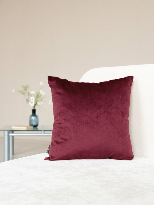 Декоративная подушка без молнии BINGO WINE 45х45 см