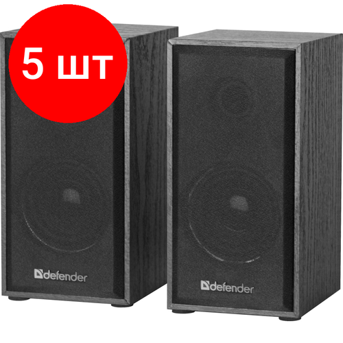 Комплект 5 штук Акустическая система 20 Defender SPK 240 6 Вт питание от USB 749000₽