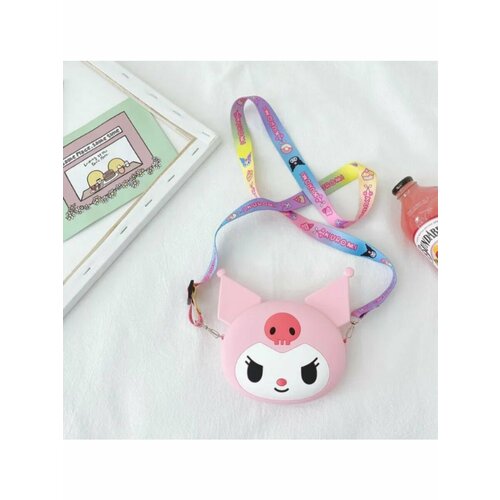 Сумка кросс-боди , фактура гладкая, розовый