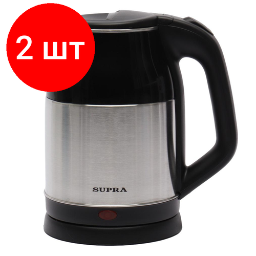 Комплект 2 штук Чайник SUPRA KES-1844S 18л 1500Вт металл 496700₽
