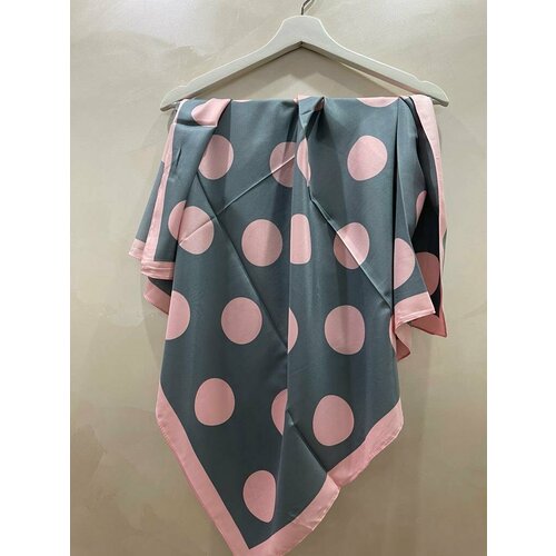 фото Платок ls dulаnna,90 см, серый, розовый